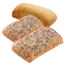 Kampioentje of mini ciabatta